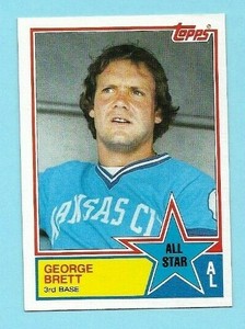 1983 Topps Baseball #388 George Brett All Star