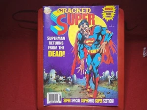 Cracked Super #7 Summer 1993 Superman Returns from the Dead Comic - Picture 1 of 5