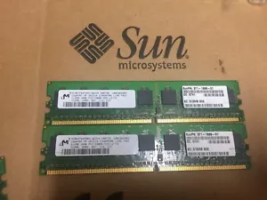 SUN 371-1998 x2 = 1Gb(2x512MB) Memory KIT, Ultra24/20-M2 & X2100-M2,Test-PASS - Picture 1 of 3
