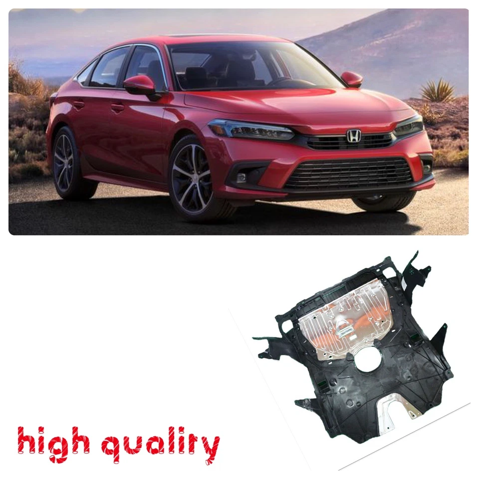 Cubierta del Escudo del Motor Honda Civic 2022-2023(Inferior) Foto 1 de 2