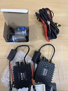 300W HID Kit H3 8000K Xenon Headlight Bulb with High Power Ballasts for Car - Picture 1 of 14