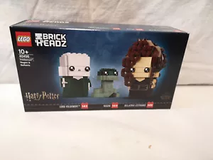 LEGO brick headz Harry Potter 40496 Voldemort, Nagini et Bellatrix Neuf scellé - Imagen 1 de 6