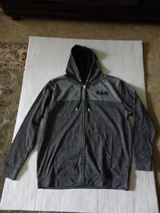 Batman Bioworld - Hoodie/Sweatshirt - Zip Close - Two-Tone Grey - XL - New - Picture 1 of 10