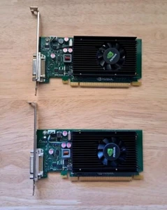 Lot Of 2 Dell NVIDIA NVS 315 1GB DDR3 PCIe-x16 Card. #X992 - Picture 1 of 8