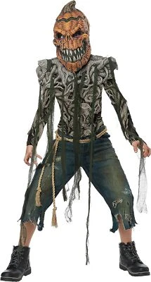 Disfraz de calabaza criatura monstruo Jack linterna disfraz de Halloween para niño Foto 1 de 2