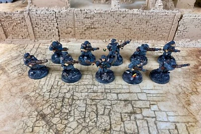 Dez miniaturas bem pintadas e baseadas Tallarn Desert Raider, OOP Warhammer 40k - Imagem 1 de 4