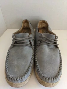 Ugg Australia Azin Moccasin Espadrille Shoes US Womens Size 10 Gray 1002661 - Picture 1 of 10