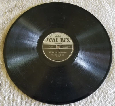 Frankie And Her Boys – The Laziest Gal In Town/Juke Box–JB 505-Shellac, 10", 78 - Image 1 of 4