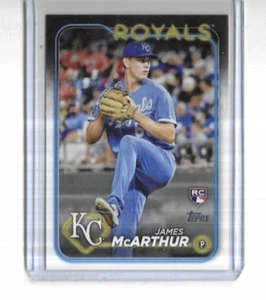 Tarjeta de novato 2024 Topps Serie 2 #434 James McArthur Kansas City Royals - Imagen 1 de 2
