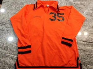 Original Vintage Princeton College 40er 50er 60er New Jersey Poloshirt - Bild 1 von 12
