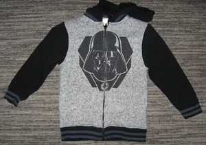 Star Wars Darth Vader Dark Side Boys Hooded Full Zip Sweatshirt size S - Picture 1 of 13