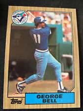 1987 Topps Baseball Card #681 George Bell Toronto Blue Jays NMMT Free Shipping!
