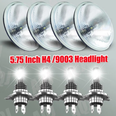 4 faros LED HI/LO Beam 5 3/4" 5,75 para Pontiac-GTO Grand Prix Catalina Foto 1 de 4