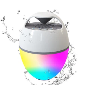 Portable Rechargeable Bluetooth Pool Speaker IP68 Waterproof Wireless Speaker - Picture 1 of 9