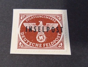 GERMANIA GERMANY,REICH 1944 INSELPOST "Emissione di RODI" 1 Valore Mint su carta - Picture 1 of 1