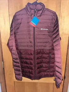 Piumino Columbia McKay Lake da uomo - viola - taglia XLarge - nuovo con etichette - Foto 1 di 7