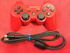 Sony PlayStation DualShock 3 Red Wireless Controller Multicolor CECHZC2U