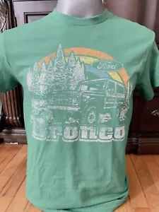 NWT Ford Bronco Officially Licensed Men Green T Shirt Size L - Picture 1 of 5