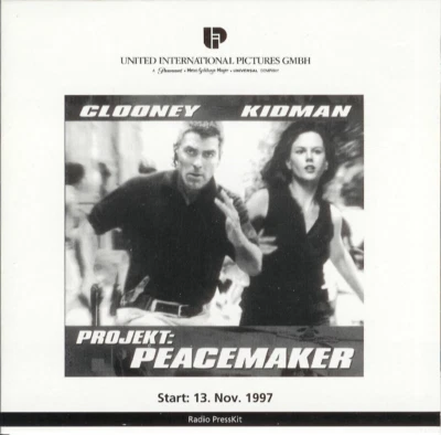 Interview-CD George Clooney PROJEKT PEACEMAKER (1997) Radio PressKit Hans Zimmer - Bild 1 von 3