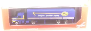 Scania Hauber Flatbed/Tarpaulin Semi-Trailer ASG (S) 1:87 Herpa - Picture 1 of 1