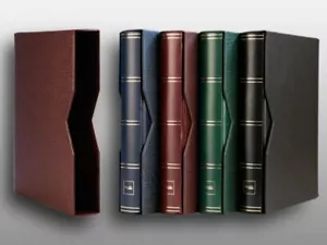 Prophila Collection Slipcase for Stamp Albums 60 and 64 Pages Red - Picture 1 of 2