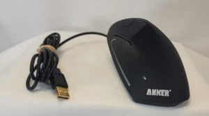 Anker Ergonomic Optical USB Wired Vertical Mouse 1000/1600 DPI, 5 Buttons CE100 - Picture 1 of 7