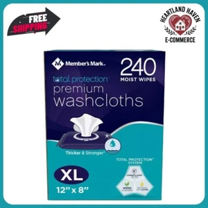 Member's Mark Adult Washcloths (240 ct.) Free shipping - Picture 1 of 8
