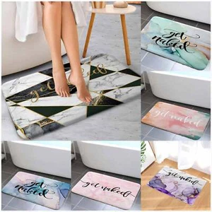 Marble Trendy Get Naked Bath Mat Soft Foam for Indoor Absorbent Rugs Washable - Picture 1 of 13