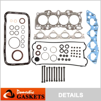 Fits 97-01 Honda CR-V 2.0L DOHC Graphite Full Gasket Set Bolts B20Z2 B20B4 - Image 1 of 4