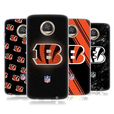 OFFICIAL NFL CINCINNATI BENGALS ARTWORK SOFT GEL CASE FOR MOTOROLA PHONES Foto 1 de 4