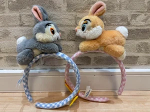Tokyo Disney Resort Store HeadBand Set Bambi Thumper & Miss Bunny JAPAN - Picture 1 of 3