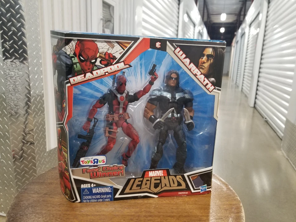MARVEL LEGENDS Deadpool Warpath Action Figures X-men Avengers TRU Exc HASBRO USA - Image 1 of 4
