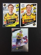 Jonas Vingegaard Rookie RC Lot 3 Stickers Panini Tour De France 2022 2023 #215