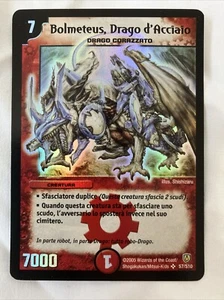 Duel Masters TCG - Bolmeteus Steel Dragon Bolmeteus, Dragon D’Acciaio Italian - Picture 1 of 11