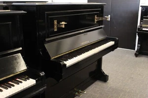 🎹 !!! C. Bechstein, Model 10 Black Ebony Piano Repolished, etc.. £3,120 !!! 🎹 - Picture 1 of 12