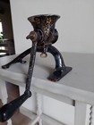 Vintage Spong 1950s Black & Gold Spong London 301 Table Top Mincer 3 Blades 