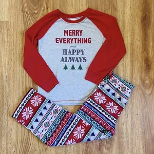 Merry Everything Fair Isle Holiday Pajamas  - Picture 1 of 13