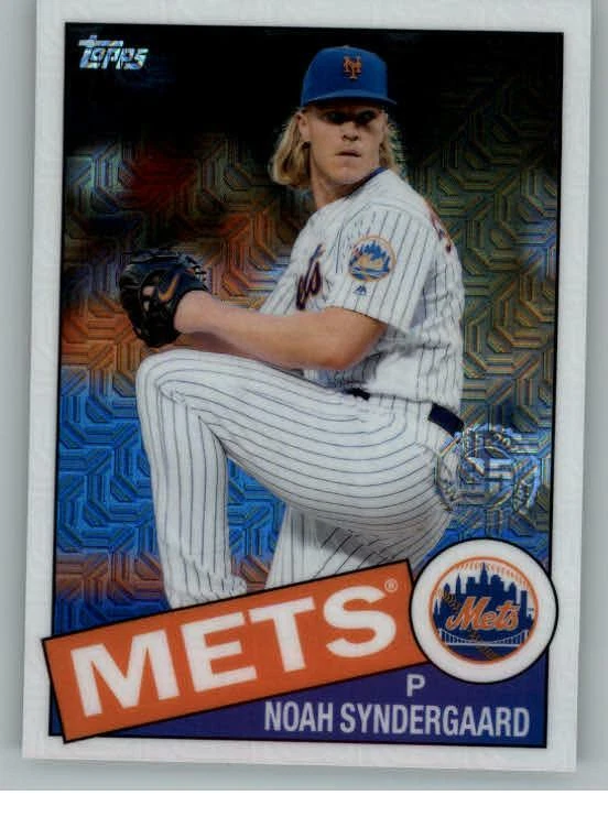 2020 Topps '85 Topps Silver  #85TC26 Noah Syndergaard (ref 129982) - Image 1 of 2
