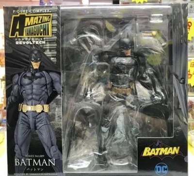 Amazing Yamaguchi Revoltech NO.009 Batman 16CM Action Figure Gift NEW IN BOX New - Image 1 of 4