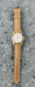 Men's Wenger Model # 7258X Swiss Made 38mm Wristwatch Working Battery & New Band - Picture 1 of 15