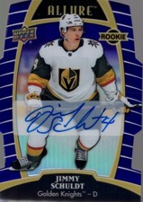 2019-20 Upper Deck Allure Auto Purple Diamond #61 Jimmy Schuldt /10 - NM-MT