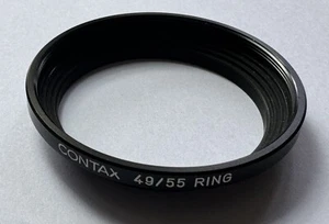 Original CONTAX 49/55 Step Up Ring for Carl Zeiss Tessar 45/2.8 Lens - Picture 1 of 2