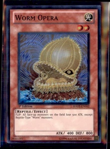 Yu-Gi-Oh Worm Opera Hidden Arsenal 2 HA02-EN052 1st Edition Ultra Rare Holo - Picture 1 of 2