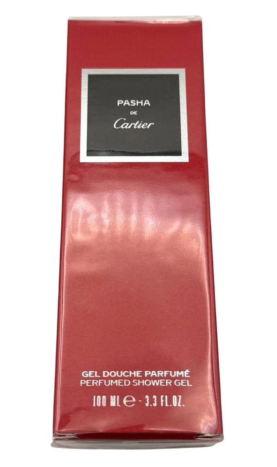Gel de ducha Cartier Pasha de Cartier 3,3 OZ/100 ML NUEVO EN CAJA Medias navideñas regalo Foto 1 de 4