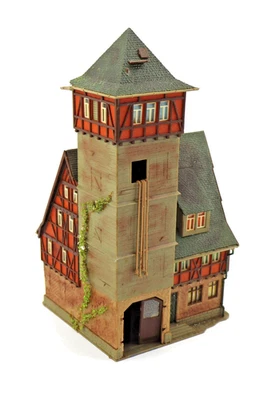 Vollmer 20817 H0 Feuerwache Spritzenhaus Fachwerkhaus - Bild 1 von 4