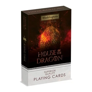 Waddingtons Number 1 House of the Dragon Playing Cards Game, Play with Prince Da - Foto 1 di 7