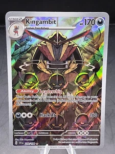 Kingambit 220/198 | Scarlet & Violet | Illustration Rare Pokemon Card - Picture 1 of 2