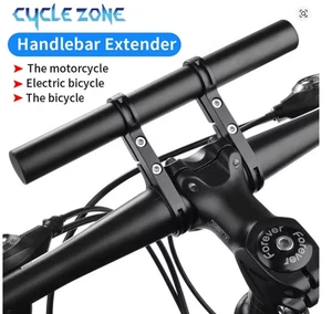 20cm Fahrrad Lenker Verlängerte Halterung Fahrradhalterung Bar Computer Halter Support R - Bild 1 von 1