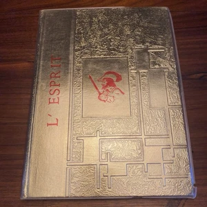 1969 Fort Ft Caroline Junior High School Yearbook Jacksonville FL L’Esprit - Picture 1 of 24