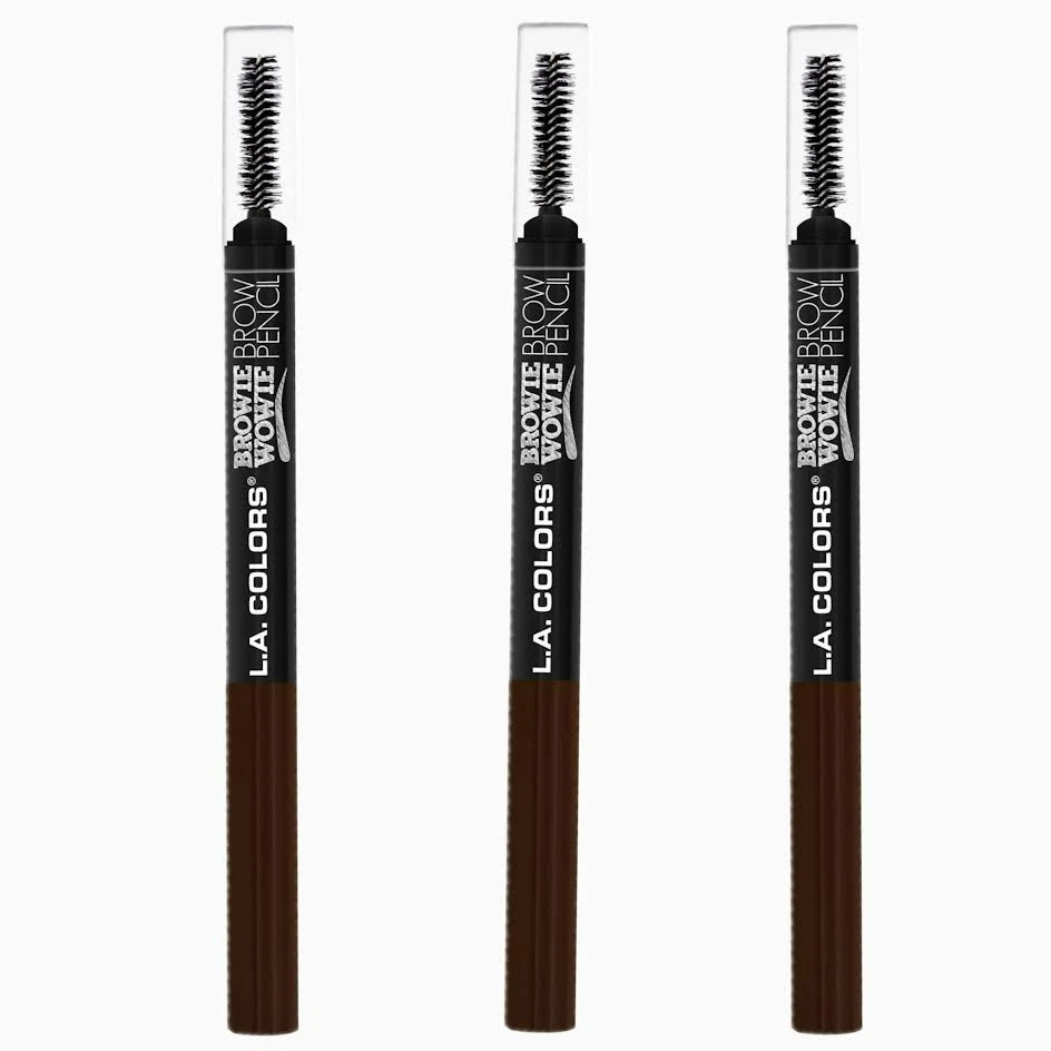 洛杉矶 COLORS Browie Wowie,可伸缩眉笔,巧克力,3 包 — 第 1/1 张图片